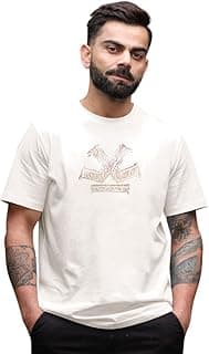 WROGN Men's 180 GSM Pure Cotton T-Shirt | Graphic Print