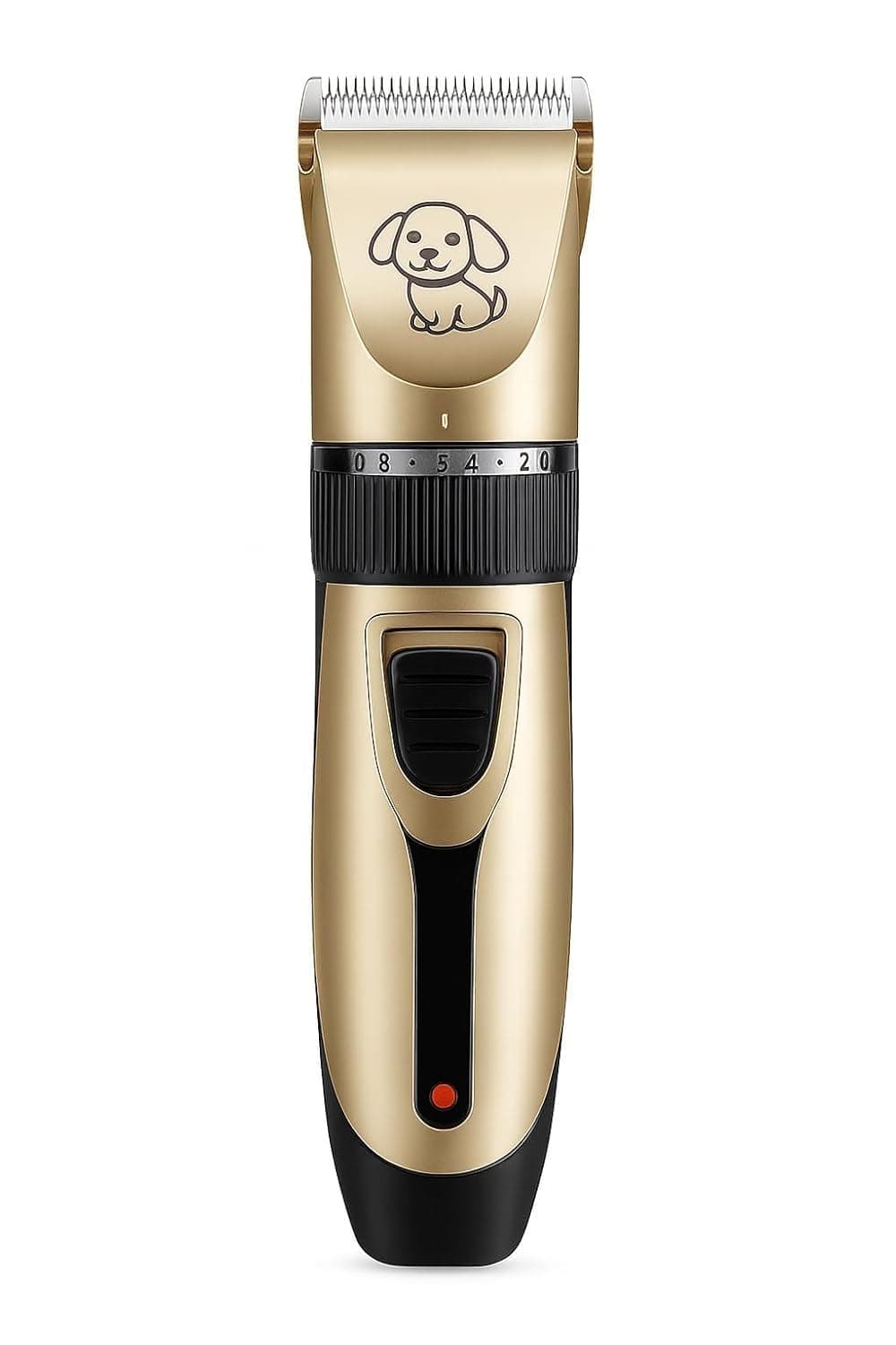 PVORA Trimmer for Dog & Cat, Pet Trimmer, Trimmer for dog hair, Trimmer for cat hair, Rechargeable Cordless Pet Grooming, Electric Hair Clipper Set for Cats and Dogs with 4 Guide Combs