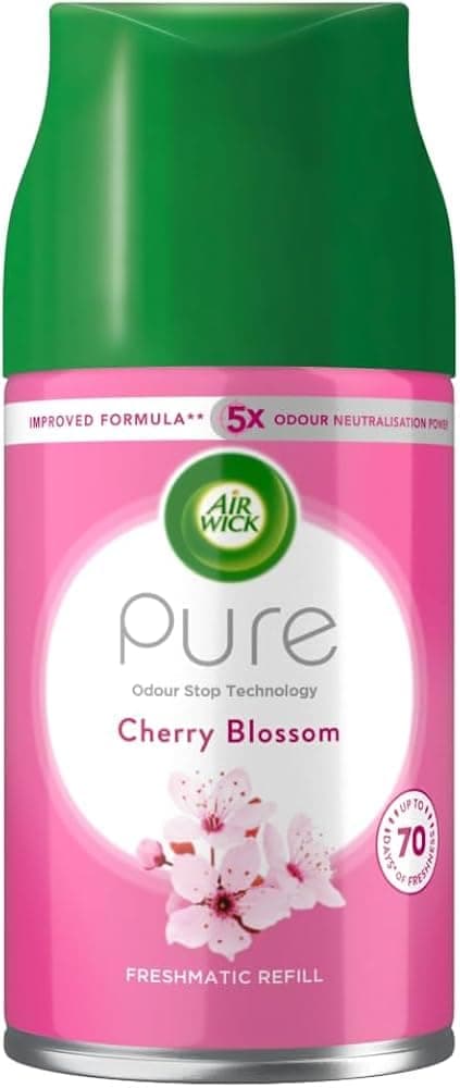 Air Wick Freshmatic Refill Pure Spray, Cherry Blossom, 250ml