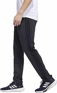 adidas Mens Midweight Essential Tricot Zip Regular Fit Track Pants