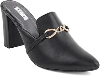 ELLE Women Stylish, Comfortable and Elegant Mule Shoes