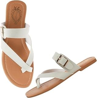 Shoetopia Women's Flats with Side Buckle | Stylish Comfortable Slip-On Ballerina Shoes for Women & Girls | Casual & Office
