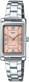 Casio Enticer Ladies LTP-1234DD-4ADF Analog Peach Dial Women (A2355)