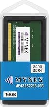 MYNEX 8GB DDR4 3200MHz Laptop RAM | High-Speed SODIMM Memory | Model: ME432S22S8-8G - CL22 | Low Power 1.2V | Non-ECC, Unbuffered | Compatible with Intel & AMD Laptops (8, GB)