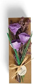 IRIS Serene Lavender Roses Mini Scented Bouquet | Timeless & Everlasting Gift