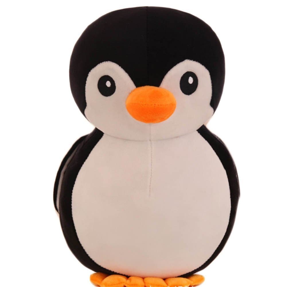 Babique Penguin Plush Soft Toy Cute Kids Animal Home Decor Boys/Girls 28 Cm (Black)