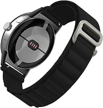 23mm with G-Hook Buckle Nylon Strap Replacement Belt Band for Boat Xtend Watch, Alpine Straps for Men Women (Black)