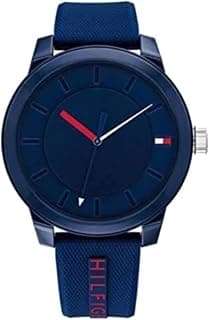 Tommy Hilfiger Denim with Qtz Blue Dial Blue Strap Watch for Men - NETH1791745