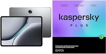 OnePlus Pad 2(12.1 Inch) LCD Display,12GB RAM, 256GB Storage,Snapdragon 8 Gen 3,144Hz Refresh Rate,Dolby Vision & Atmos + Kaspersky Plus 1 Device 1 Year (Physical Pack)