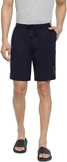 Van Heusen Men Athleisure Smart Tech Knit Shorts - Pack of 1 Easy Stain Release, Anti Stat, Ultra Soft