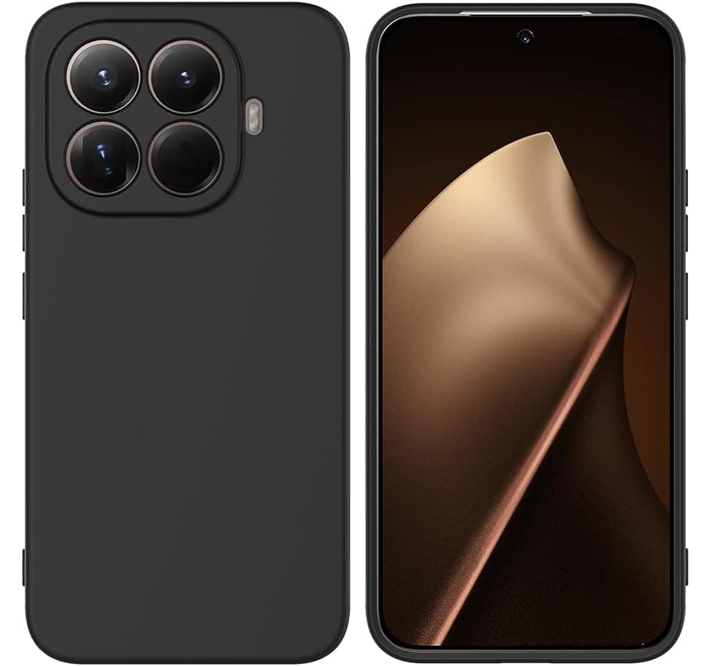 CLOYAAR Back Cover Case Compatible for Xiaomi 17T 5G |Raised Edges Protect Camera & Screen|Slim Fit Back Case for Xiaomi 17T 5G - Black