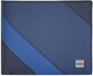 Tommy Hilfiger Colfax Men Leather Global Coin Wallet - Navy, No. of Card Slot - 4