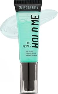 SWISS BEAUTY Hold Me Grip Primer | Hydrating | Grippy Gel Formula | Sweat-Resistant & Humidity-Proof | Enriched with Niacinamide & Centella | Long-Lasting Base | 24ml