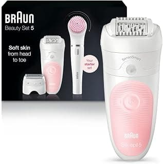 Braun Silk-Epil Beauty Set 5 5-895 Starter 5-In-1 Cordless Wet & Dry Hair Removal