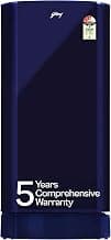 Godrej 183 L 3 Star 5 Years Comprehensive Warranty Farm Fresh Crisper Technology Turbo Cooling Technology Wired Shelves Direct Cool Single Door Refrigerator (RD R190C WRF NY BL, Navy Blue)