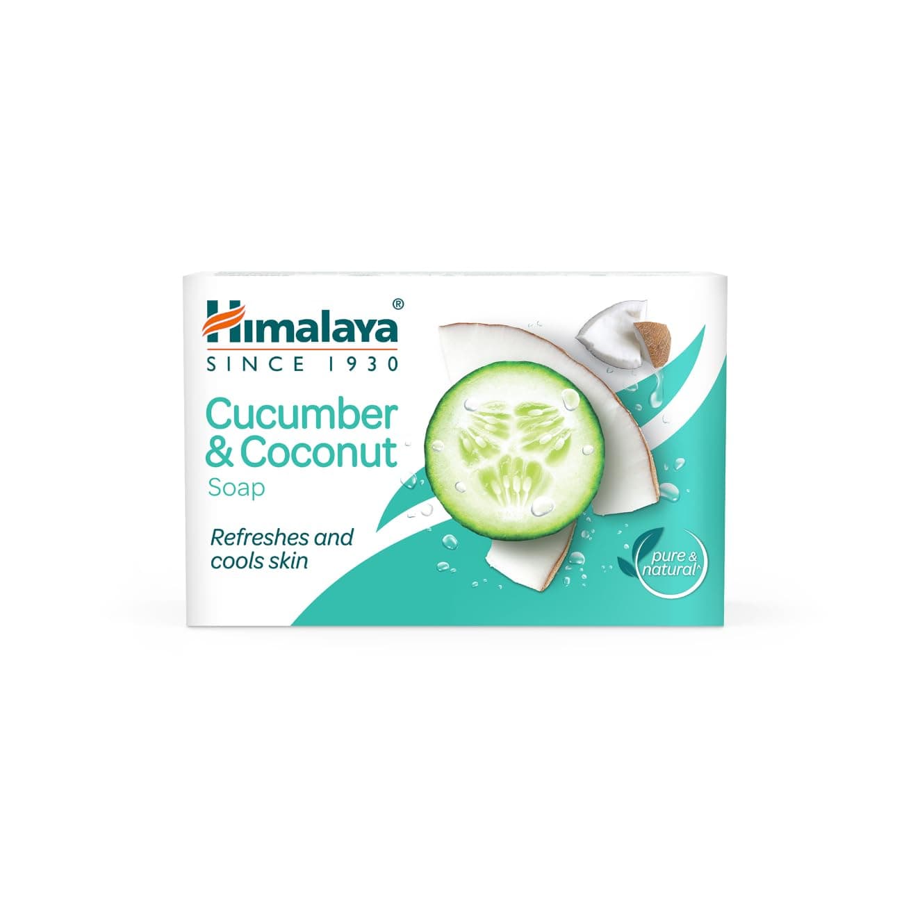 Himalaya Refreshing Cucumber Soap and Coconut Soap, 125g