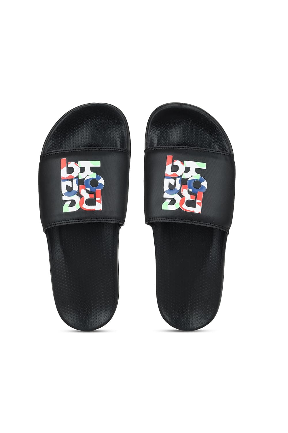 Reebok Men's Slides EVA Cushioned Lightweight Comfortable Slippers for Men | Cushion Sole Chappal | Daily Use, Home & Travel | AG Sole Slide