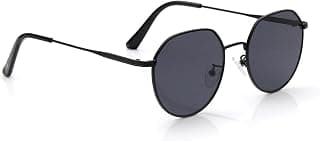 Fastrack Tees Grey Round Sunglasses for unisex