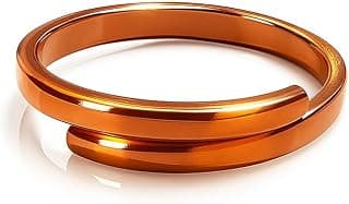 Jewelquick 100% Pure Copper Adjustable Free Size Finger Ring Tamba Challa Fashion Jewellery For Men And Women heal damage skin