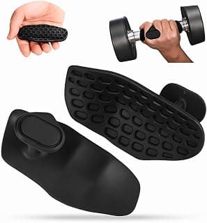 ESCUCHA Anti-Slip Workout Grips, Ergonomic Workout Gloves, Weight Lifting Grips, for Men and Women, Silicone Gym Grips Pads, Soft, Palm Protection, Suitable for Various Fitness Training