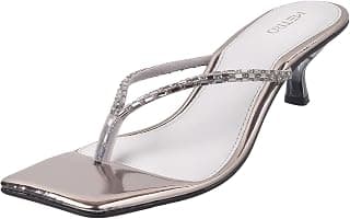 Metro Women Kitten Heel Sandal