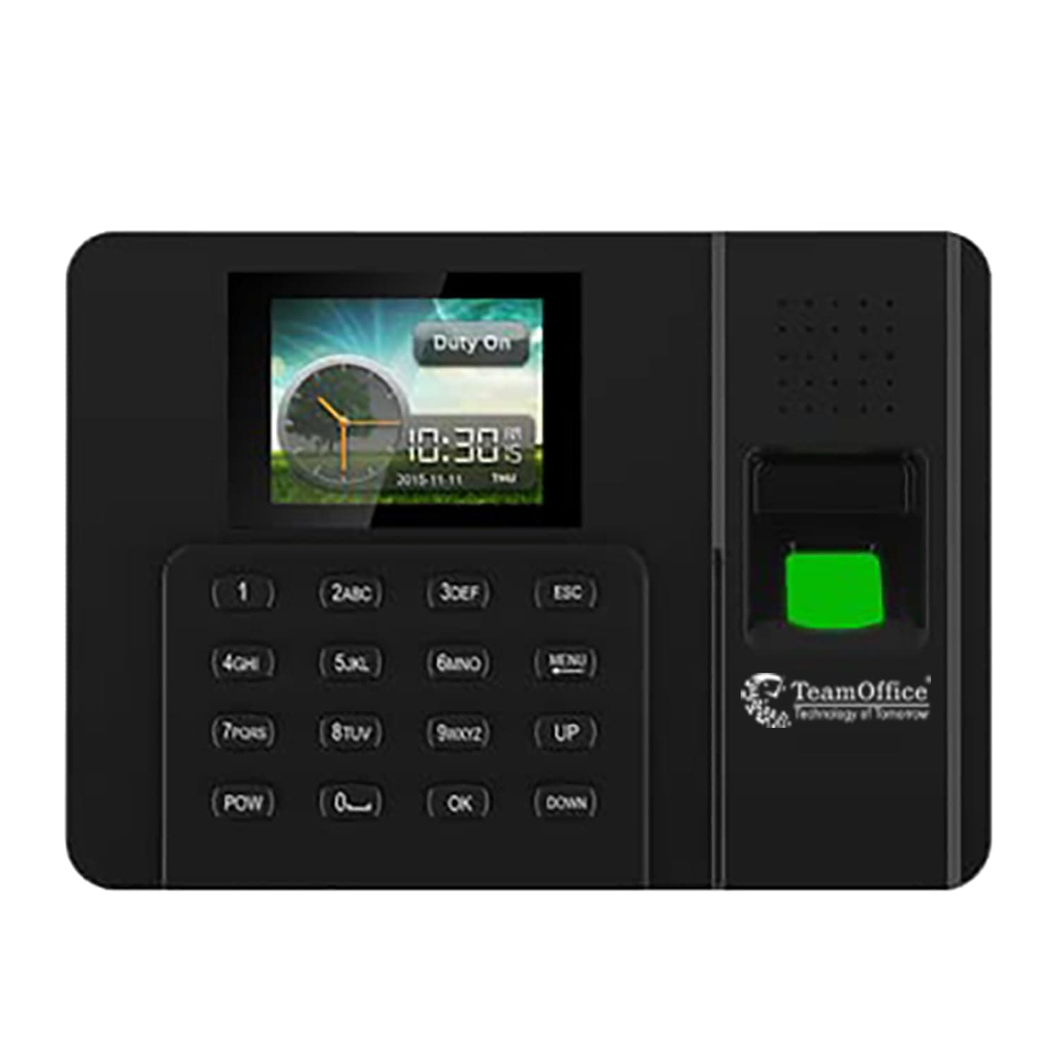 Team Office Z100N Biometric Attendance Machine – Fingerprint & RFID Card | Excel Report via USB | Time & Attendance System