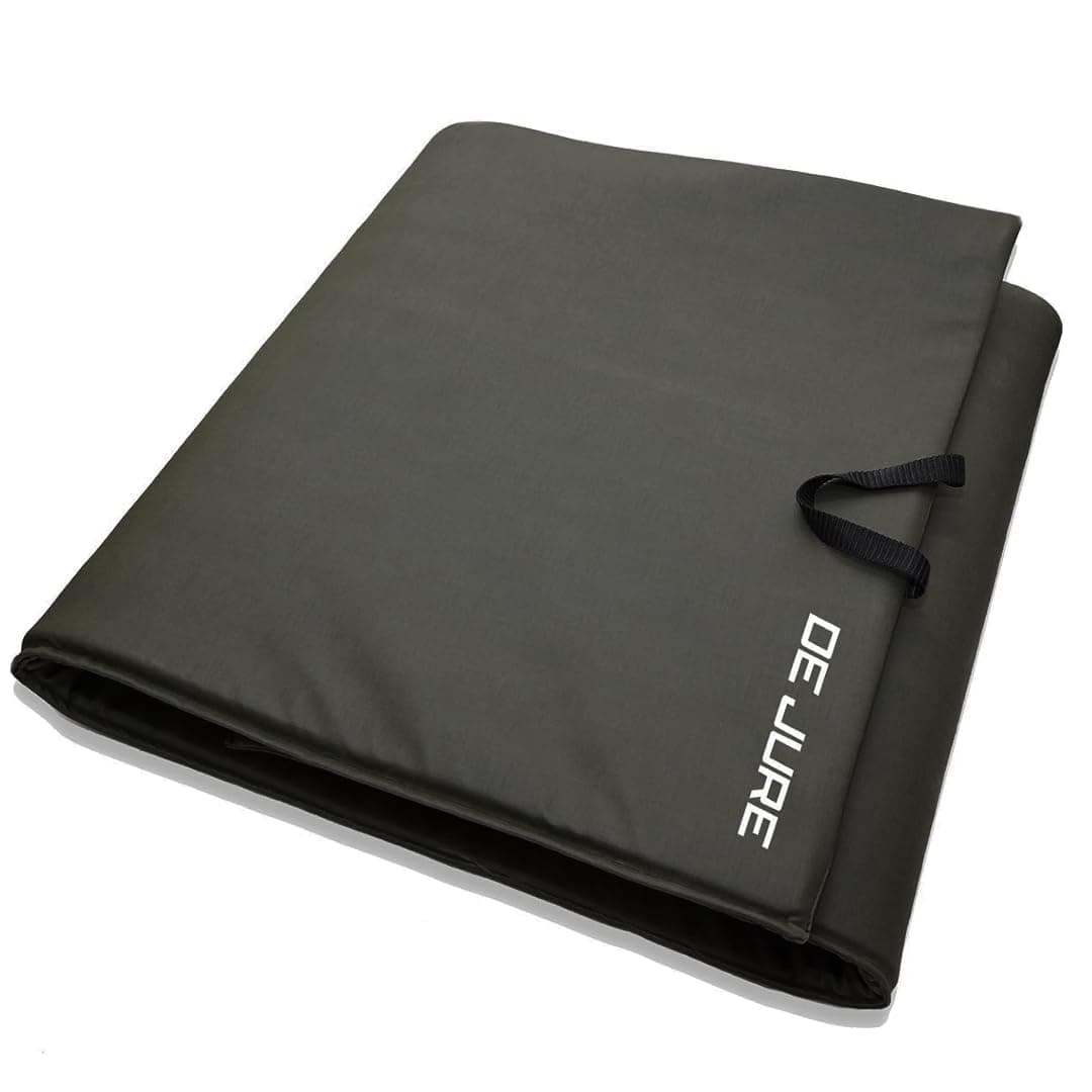 ABB INITIO GYM PVC Leatherette Yoga Mat, Unbeatable Non Slip Raxine, Eco Friendly and Odorless Lightweight and Extra Large Size with 10 MM Thickness (Olive Green)