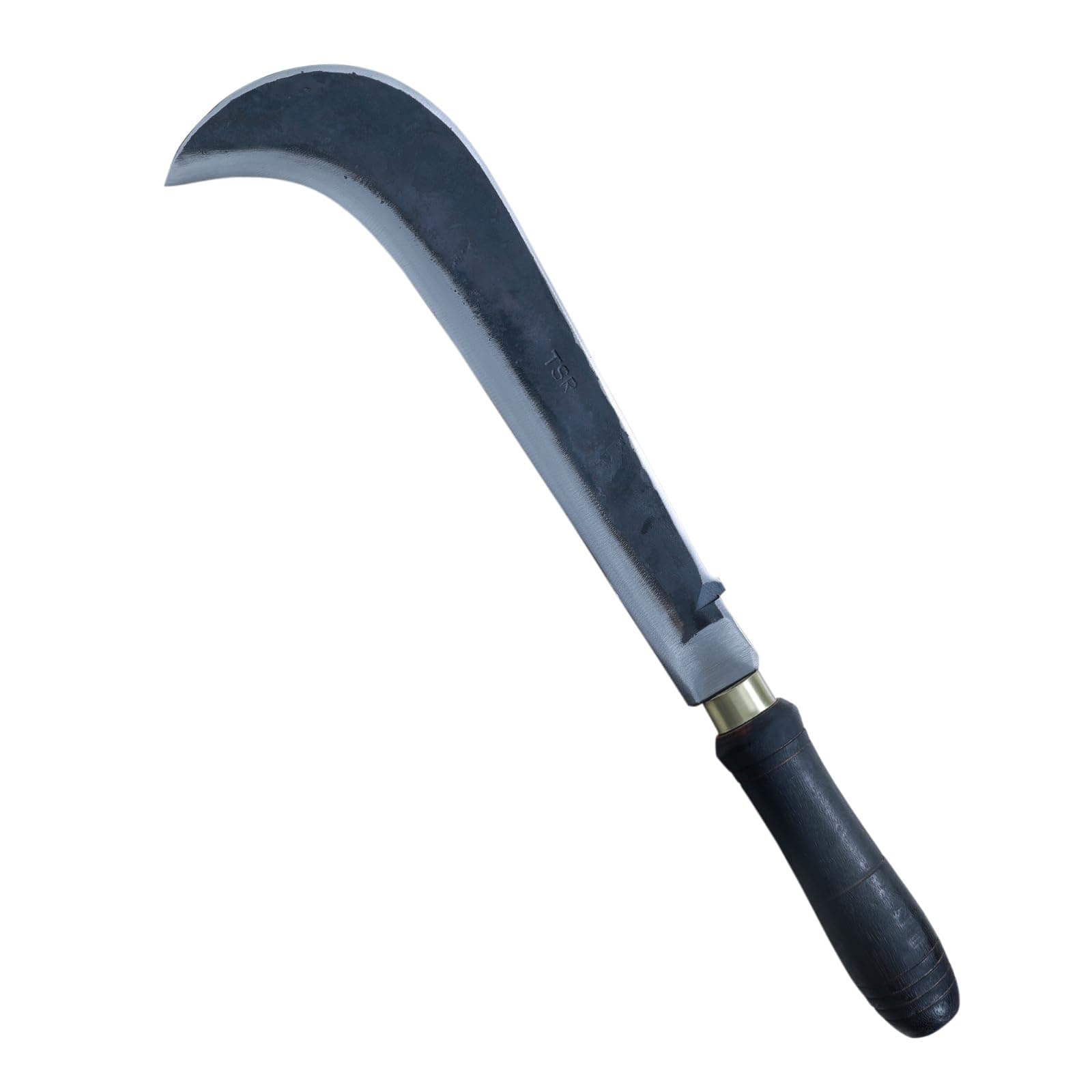 QATHAAL Multipurpose Handmade Full Tang Kitchen Knife | Made of Suspension Leaf | MANGLORE Billhook Coconut Cutting Aruval