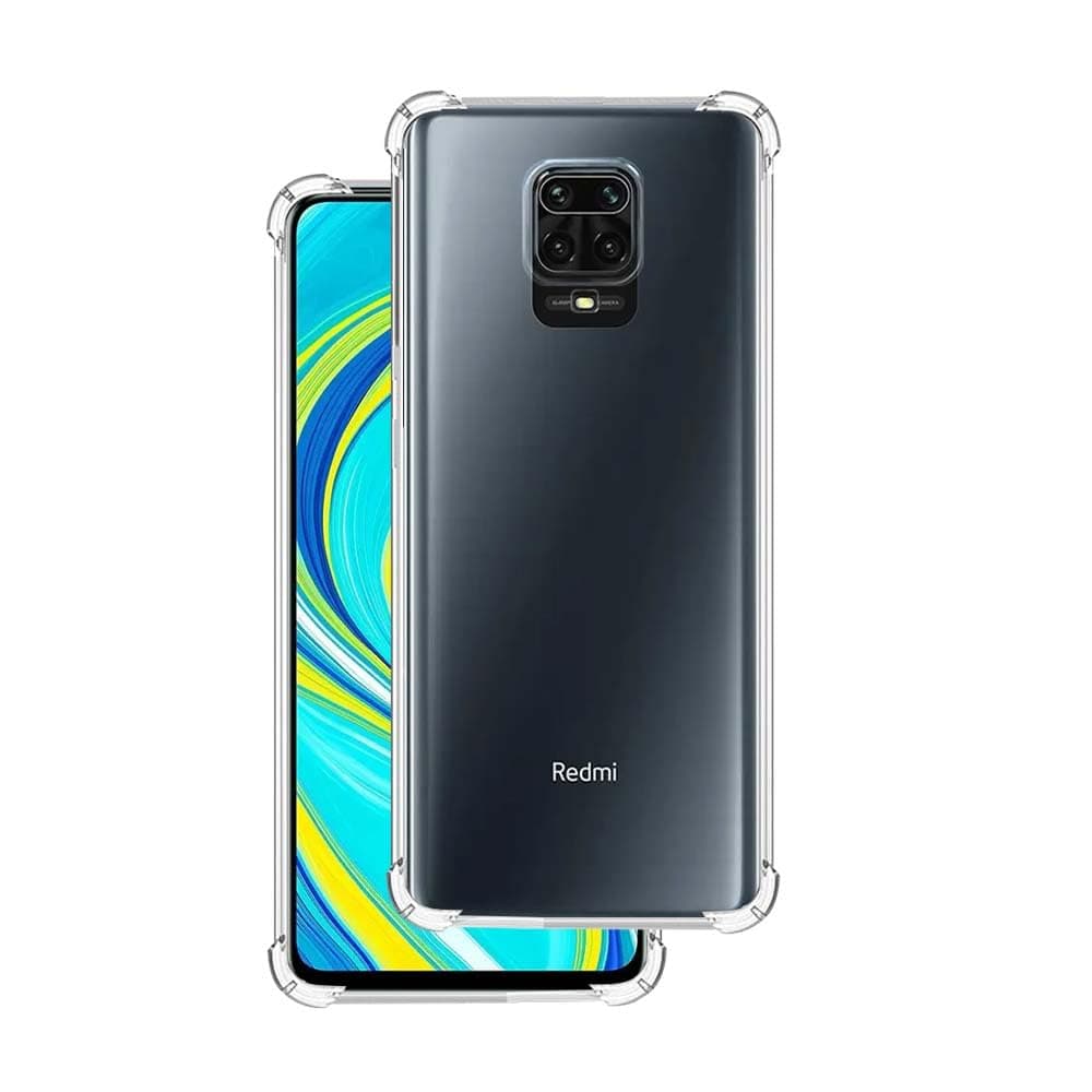 7SEVEN® Back Cover for Mi Redmi Note 9 Pro | Redmi Note 9 Pro Max Transparent Mobile Back Case Shock Proof Design Camera Edges Protection Crystal Clear Silicon Soft TPU & Flexible Bumper Phone Case