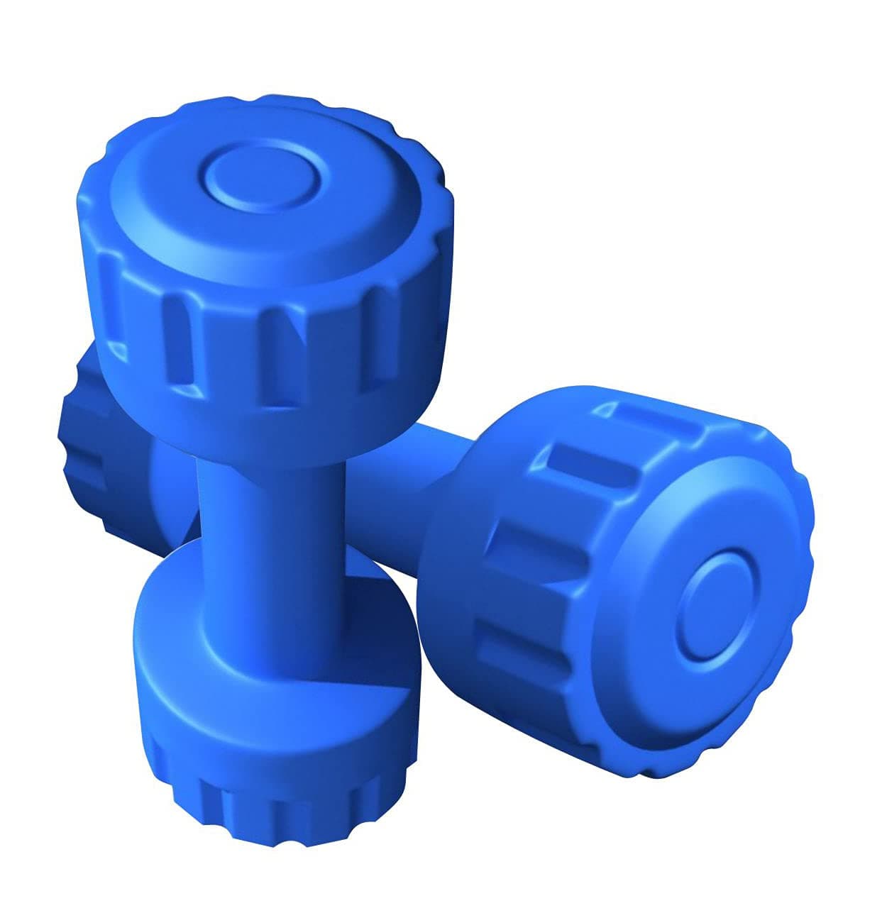 Kore PVC DM 3 KG X 2 COMBO 161 Dumbbell Set, Fixed , Blue