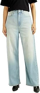 Levi's Women's Light Indigo Baggy Fit High Rise Jeans