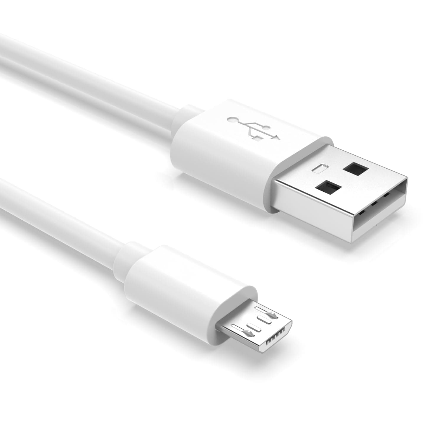 Voltua Micro USB Cable Fast Charging 1M, V8 480Mbps Data Sync, for Android | Fast Charging V8 Micro USB cable delivers stable high-current power for Android phones, tablets and accessories
