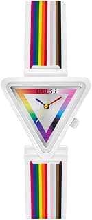 GUESS Triangle 31mm White Dial Analog Women Watch - GW0679L2M