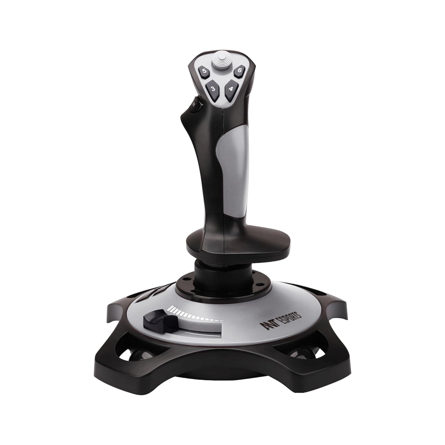 Ant Esports JS55 Flight Simulator Controls, Flight Joystick Controls With Vibration Function and Throttle Controls Wired Flight Stick for PC Windows XP/VISTA/7/8/10/Computer/Laptop(PC only)