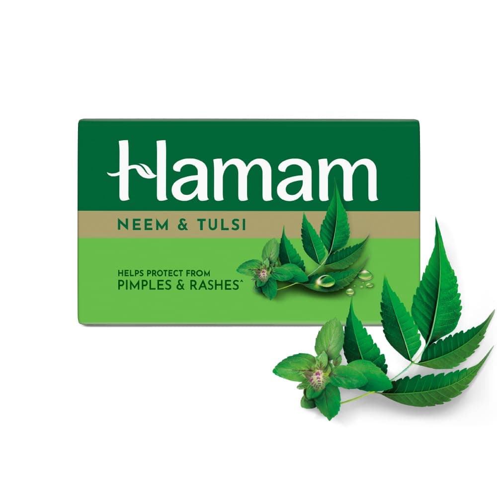 Hamam Neem Tulsi and Aloevera Soap Bar|| 150 g