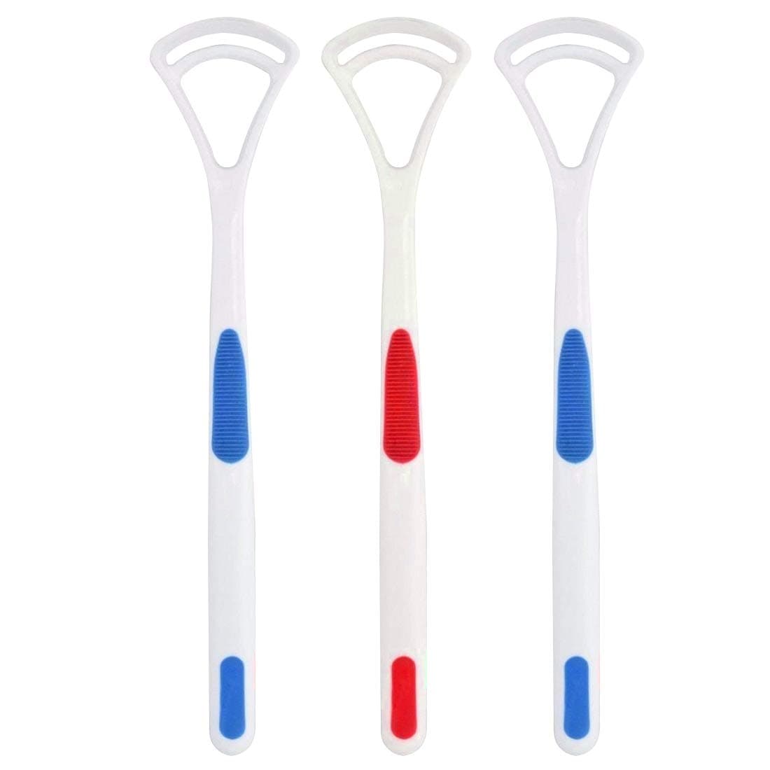 nurpi plastic tongue cleaner for fresh people of india for adult & children pack of 3