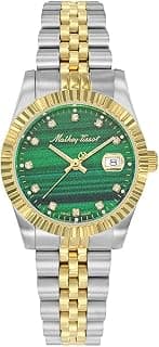 Mathey-Tissot Swiss Made Mathy III Green Dial Analog Watch for Women - D810BSV
