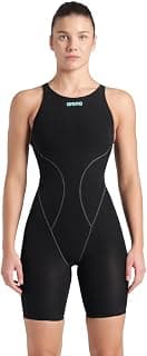 ARENA Women's Powerskin Impulso Kneeskin Swim Racing Suit Open Back Short Leg