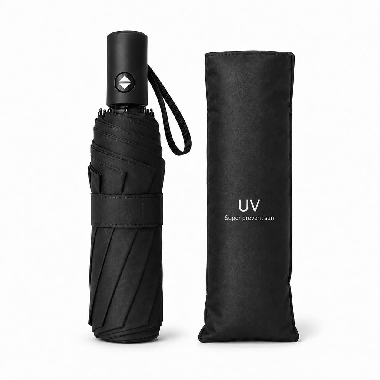 Qshare Umbrella for Rain Compact 3 Fold with Small Travel-Friendly Design and Stylish Portable Use for Women and Daily Outdoor Protection