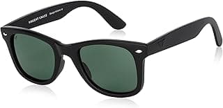 VINCENT CHASE EYEWEAR Vincent Chase By Lenskart |Full Rim Square| Polarized Stylish Sunglasses | 100% UV Protected | For Men & Women (Wide, VC 5147 P)