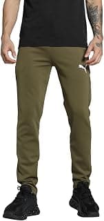 PUMA Solid Polyester Blend Regular Fit Mens Track Pants