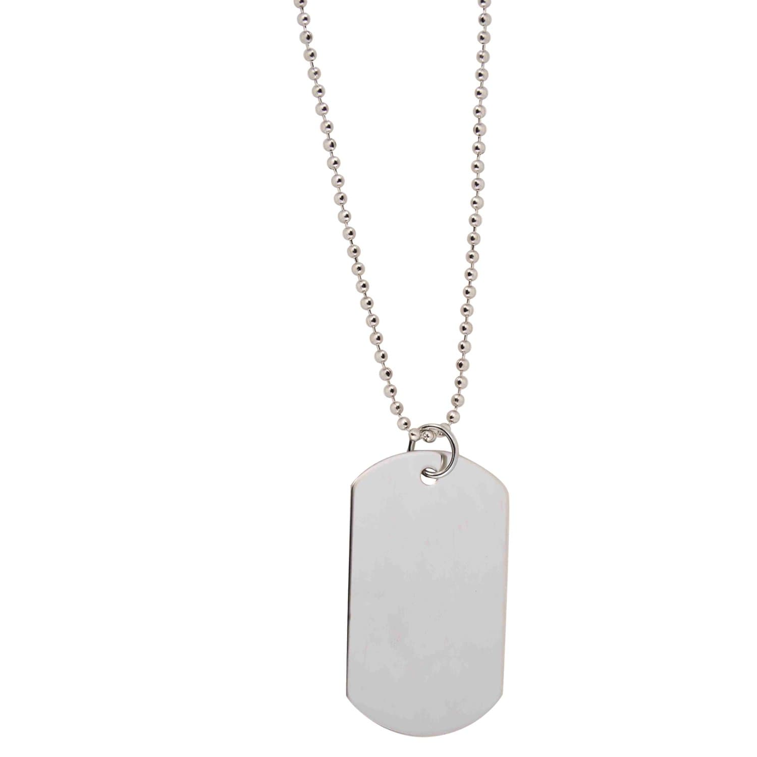 Aaishwarya Cool Dogtag Pendant Necklace for Men & Boys | Mens Pendant | Statement Jewelry | Jewellery Gift