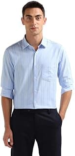 Arrow Blue Formal Shirt_ARAEOSH2698