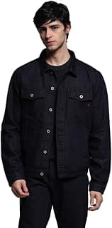 JACK & JONES Men's Cotton Blend Standard Length A-Line Coat