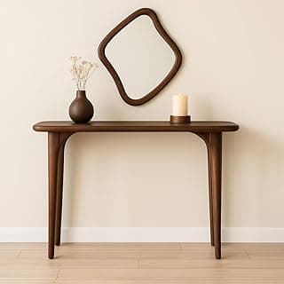 100cm Long Wooden Console Table for Living Room | Side Entrance Table for Home (100 * 30 * 77 Cm)