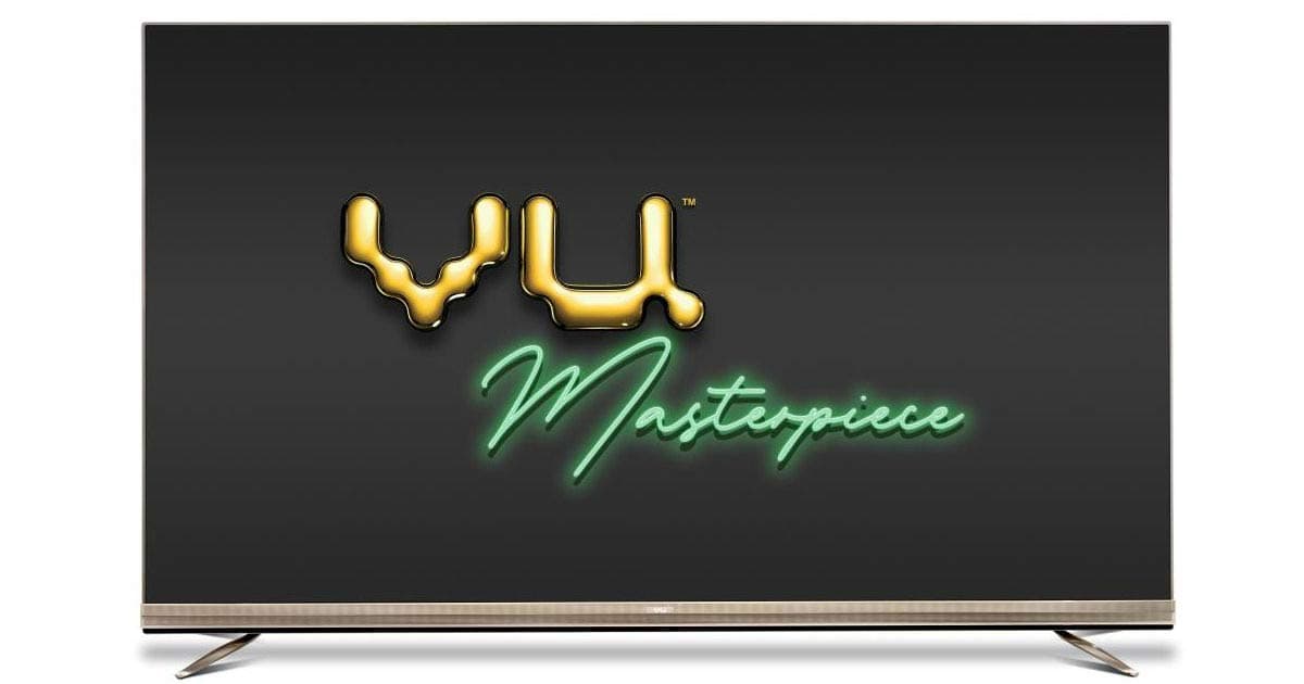 Vu 215cm (85 inches) The Masterpiece 4K Ultra HD Android QLED TV 85QPX (Armani Gold) (2020 Model)