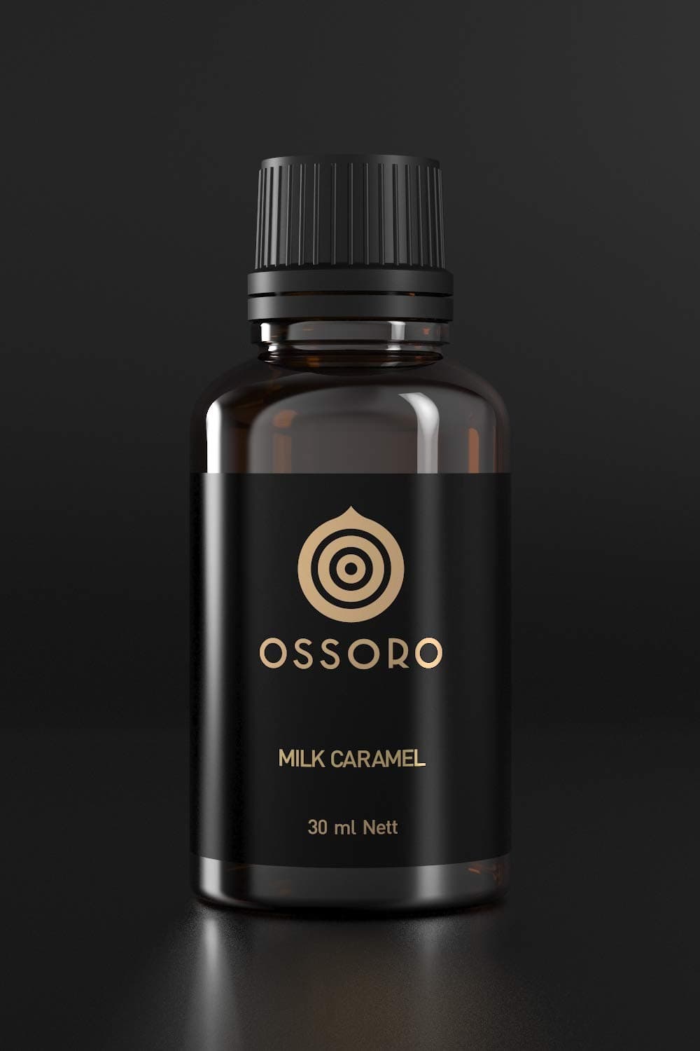 Ossoro Milk Caramel, 30 ml/ Glass Bottle