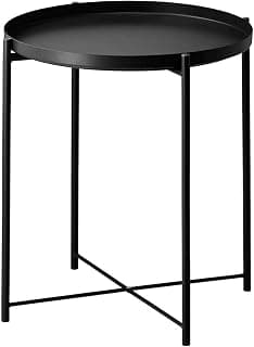 Ikea Modish Removable Tray Table in Black, 45x53 cm Sold by STOCKLAND