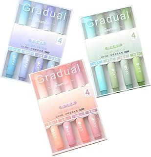 12pcs Pastel Highlighter Pen Set – Soft Color Chisel Tip Markers, No Bleed Cute Aesthetic Stationery for Journaling, Study Notes, School & Office Supplies (set of 12 pic)