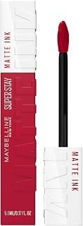 Maybelline New York Liquid Matte Lipstick, Long Lasting, 16hr Wear, Superstay Matte Ink, 20 Pioneer, 5ml